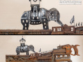 Elephantine Colussus Custom Saw Metal Art by Cindy Chinn