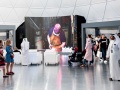 Video displayed at Doha Scrap Art Show