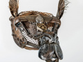 Camel-Head-Barnyard Portrait Scrap Metal Art