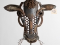 Cow Head Barnyard Portrait Metal Art