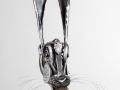 Rabbit made from scrap metal