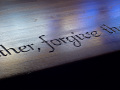 father-forgive-them-hand carved