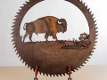 Bison-Blade  Metal art
