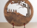 Prairie-Scene-Blade  Metal art