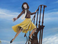 journey of the librarian painting by Cindy Chinn