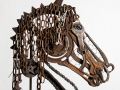 Horse Head sculpture  Metal Art by Cindy Chinn
