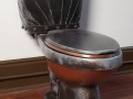 A 'steampunk' toilet