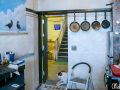 The kitchen in my apartment: Mural and Metal work