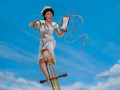 Journey of the Nurse Painting by Cindy Chinn