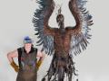 Phoenix Metal Sculpture - with Cindy Chinn