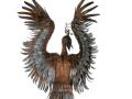 Phoenix Metal Sculpture - Back