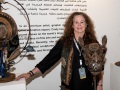 Cindy Chinn in Doha Qatar - Scrap Art Show
