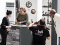 Cindy Chinn filmed at Doha Scrap Art Show