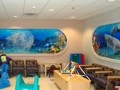 Hospital Mural - Aquarium Windows