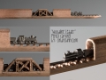 Train Pencil Carving by Cindy Chinn - Woodline Leader