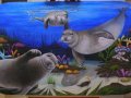 Underwater Mural Aquarium 4x8 10