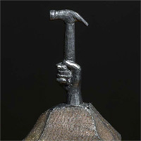 Buy a carved pencil - Hammer - Cindy Chinn 