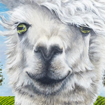 alpaca painting tn 150