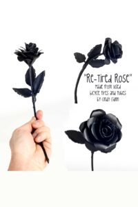 Re Tired Rose from bicycle tubes Combo STORE