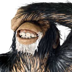 See No Evil Chimp Sculpture