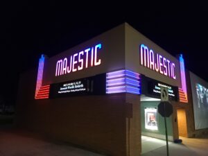 hebron majestic theatre LED lights