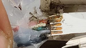moisture in the LED line