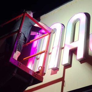 theatre marquee light project
