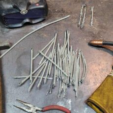 Suri Alpaca Scrap Metal Sculpture / Work in Progress Suri Alpaca Scrap Metal Sculpture / Work in Progress