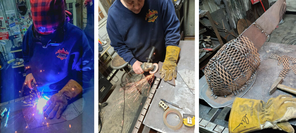 251222 Cindy chinn alpaca sculpure forming the neck