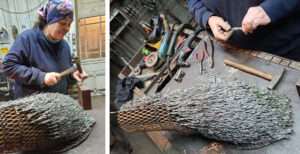 251222 Cindy chinn alpaca sculpure neck progress 01