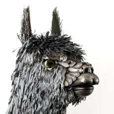 Suri Alpaca Scrap Metal Sculpture / Work in Progress Suri Alpaca Scrap Metal Sculpture / Work in Progress